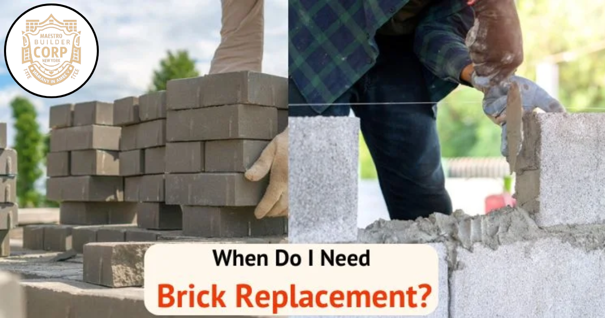 When Do I Need Brick Replacement